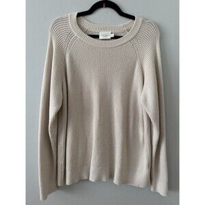 Cozy Earth Women's Classic Crewneck Sweatshirt Size XL Fisherman *READ